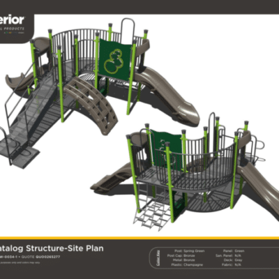 Child Works CW-0112 Commercial Playground Structure